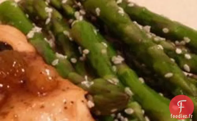 Asperges au Sésame Incroyablement Faciles