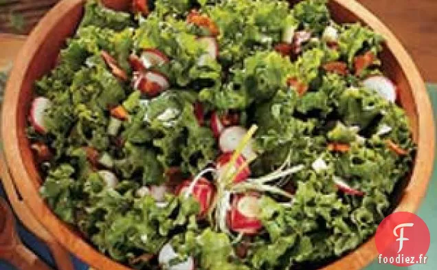 Salade de Laitue Fanée Tiède