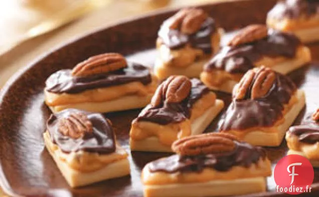 Sablés au Caramel et aux Pacanes