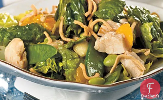 Salade Asiatique de Poulet et Edamame