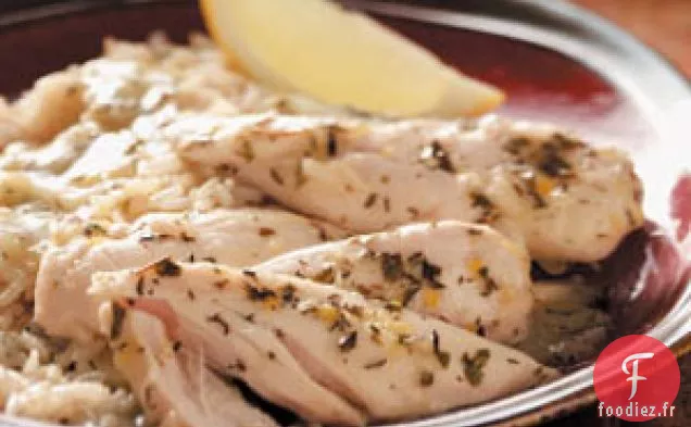 Poulet au Citron avec Sauce