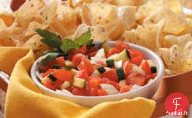 Salsa aux Courgettes et Tomates