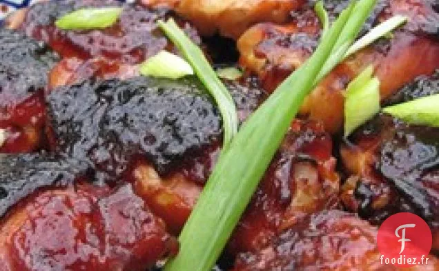 Poulet Cuit au Four Caramélisé