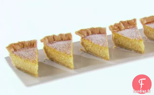 Tarte à l'Orange, à la Ricotta et au Quinoa