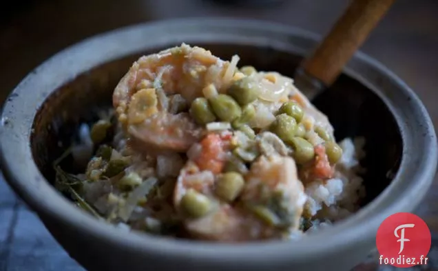 Curry De Crevettes Freestyle Aux 3 Petits Pois