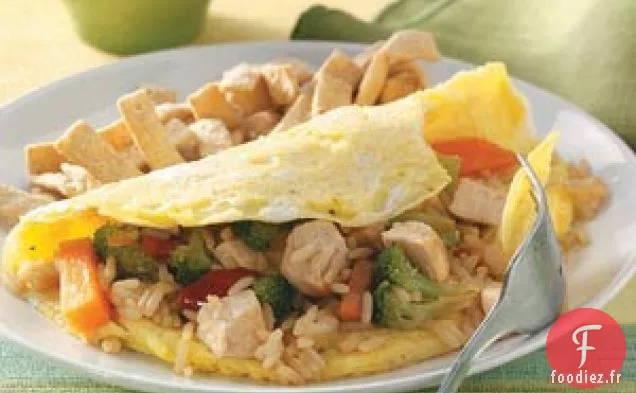 Omelette de Riz Frit