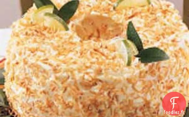Gâteau aux Anges à la Lime
