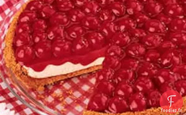 Gâteau au Fromage aux Cerises sans cuisson