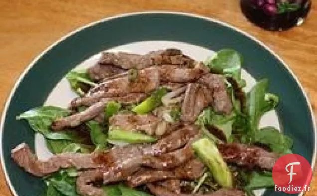 Salade de Sauté de Steak Asiatique