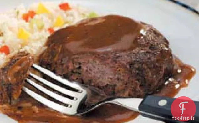 Steak de Salisbury avec Sauce