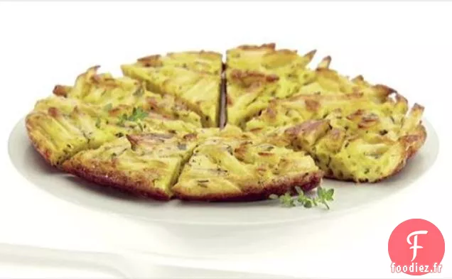 Frittata de Pâtes au Thym