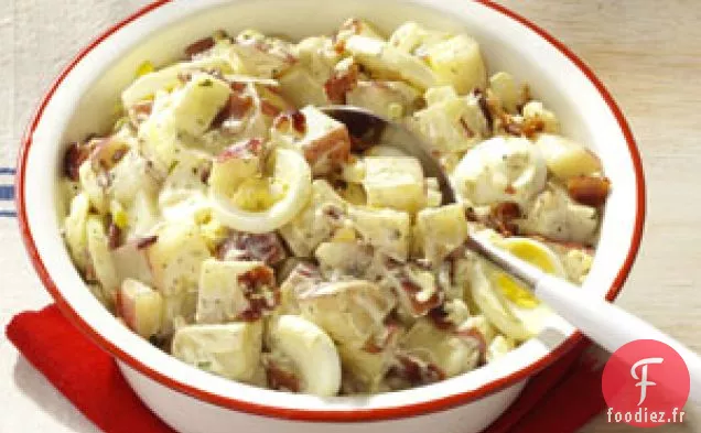 Salade de Pommes de Terre au Bacon et aux Œufs