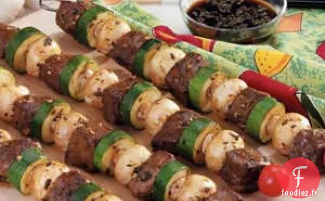 Brochettes de Bœuf Italiennes