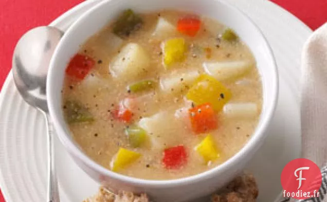 Soupe de Pommes De Terre au Poivre Épais