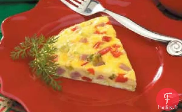 Omelette Occidentale Cuite au four