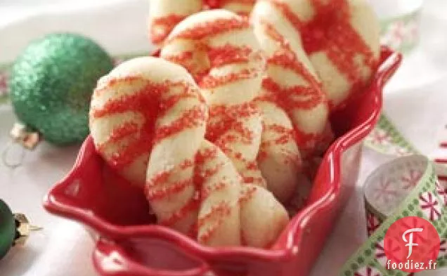 Twists à la Menthe Poivrée