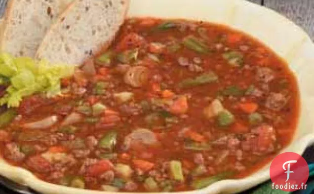 Soupe de Bœuf aux Légumes Familiale