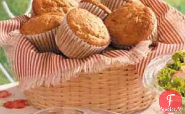 Muffins Jumbo Banane-Carotte