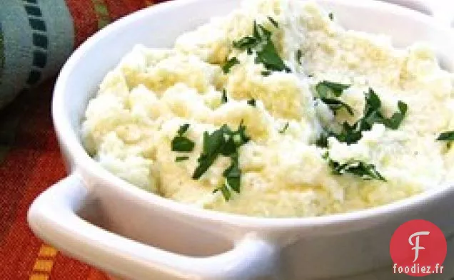Purée de Chou-Fleur à Faible Teneur en Glucides