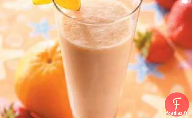 Smoothie aux Fruits et au Lait