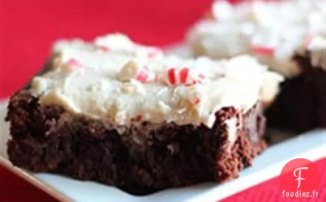 Brownies à la Menthe Poivrée Kahlua