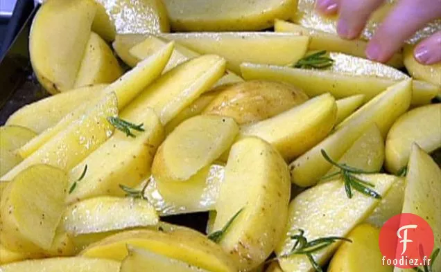 Pommes de Terre Rôties Croquantes au Romarin