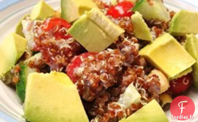 Salade de Quinoa Rouge et Avocat
