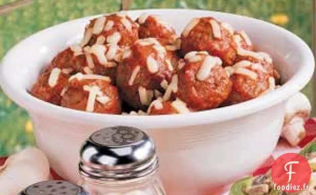 Boulettes de Viande Monterey Jack