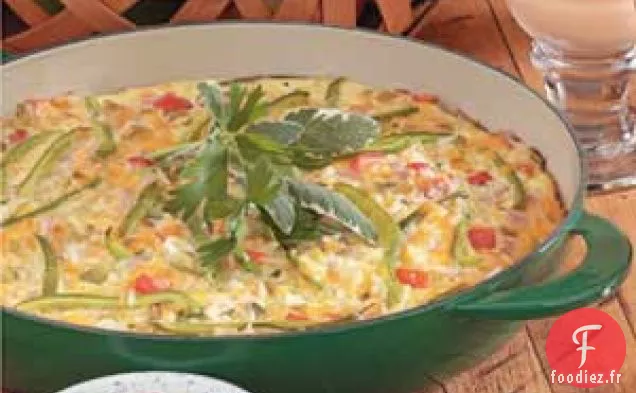 Frittata de Riz au Chili et Fromage