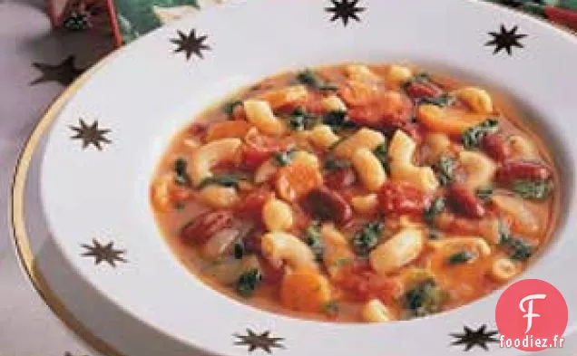 Minestrone d'Épinards