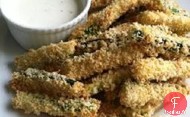 Frites de Courgettes au Four