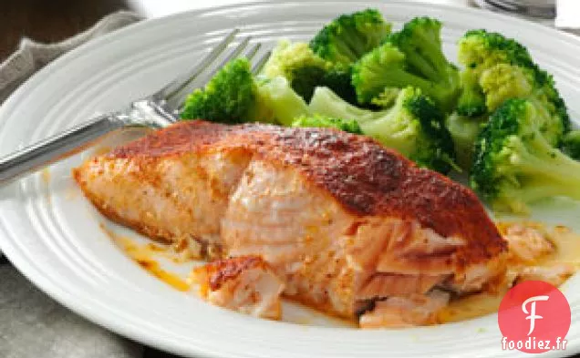 Saumon Grillé au Four