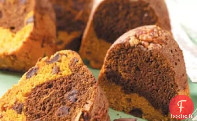 Gâteau à la Citrouille aux Pépites de Chocolat