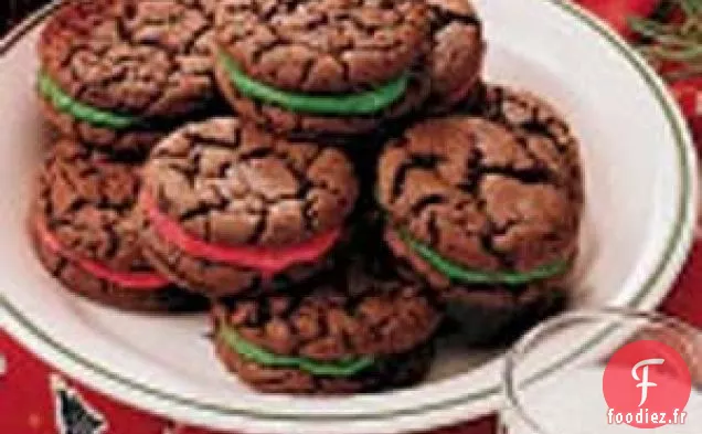 Biscuits Sandwich au Chocolat