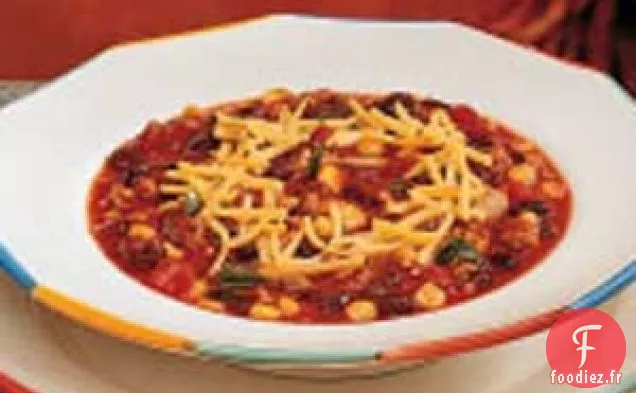 Piment Saucisse aux Haricots Noirs