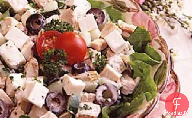 Salade Grecque et Poulet