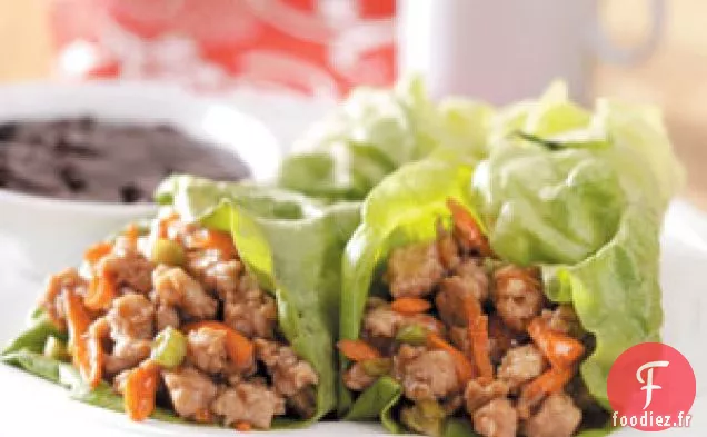 Enveloppements Rapides de Laitue au Poulet