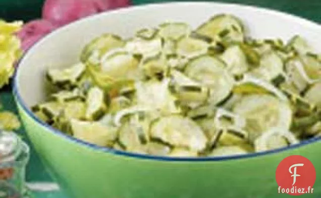 Salade de Concombre à L'Oignon