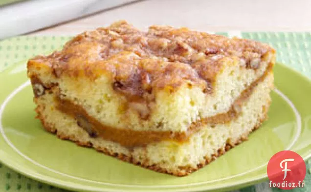 Gâteau au Café à la Crème Sure et à la Citrouille