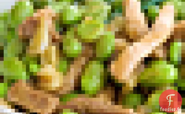 Porc Sauté Chinois Et Fèves De Soja