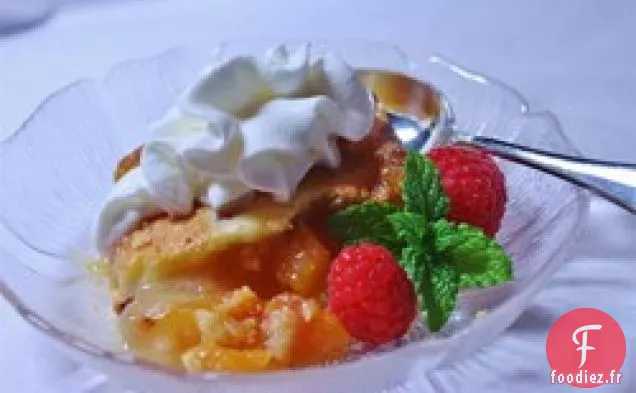 Dessert à la Pêche Doux et Facile