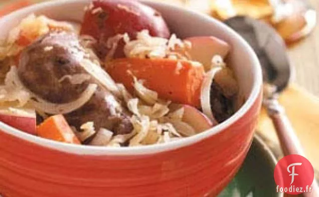 Souper de Choucroute à la Saucisse