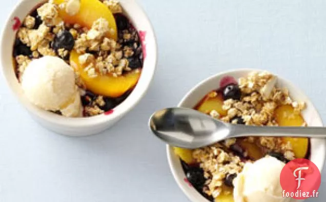 Croustillant aux Fruits et Granola avec Yogourt