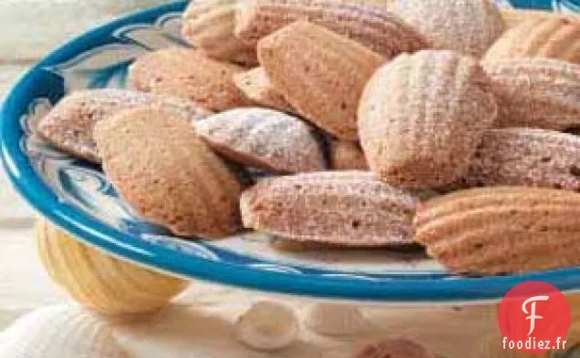 Biscuits Madeleine aux Noisettes