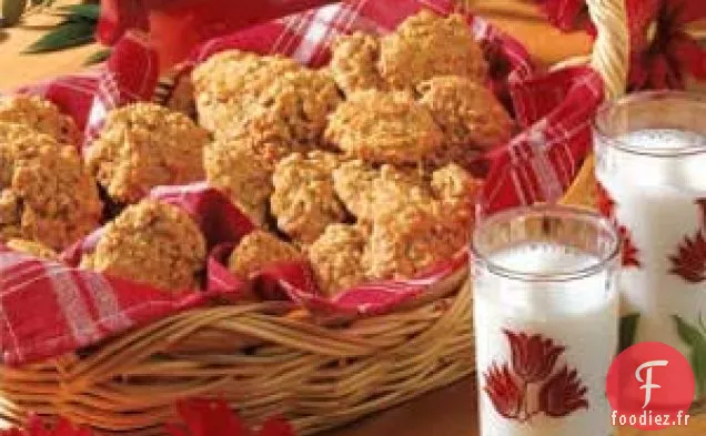 Biscuits à L'Avoine au Beurre d'Arachide