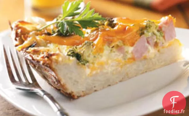 Quiche en Croûte de Pommes de Terre