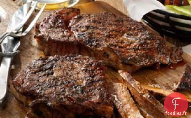 Steaks de Faux-Filet Poivrés