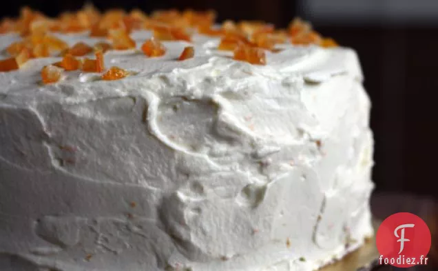 Gâteau Orange -grand Marnier