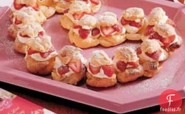 Coeur Feuilleté à La Crème
