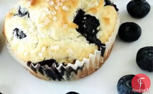 Muffins aux Myrtilles et aux Noix